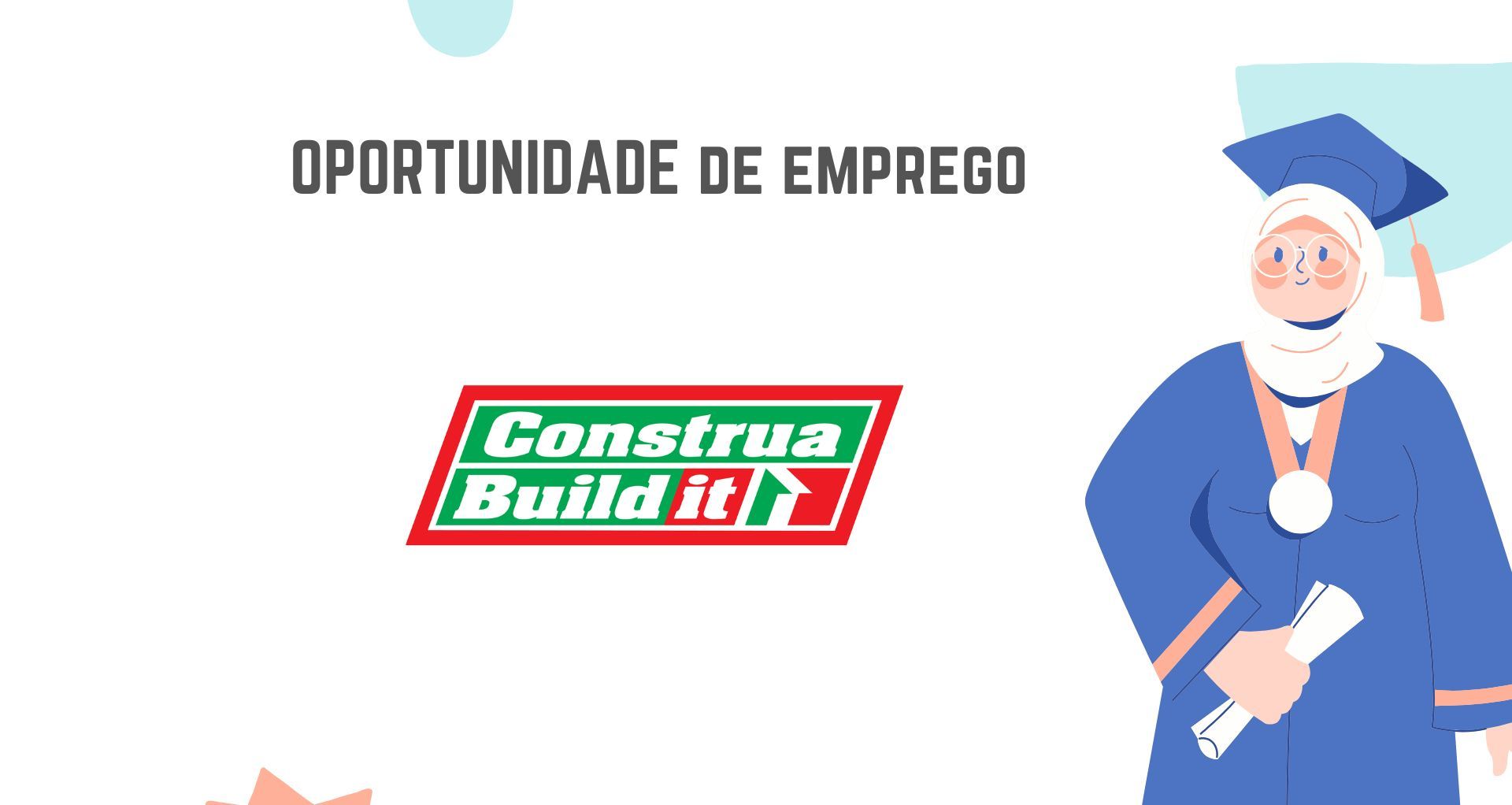 A Construa Lda abre (05) Vagas de Emprego em diferentes áreas